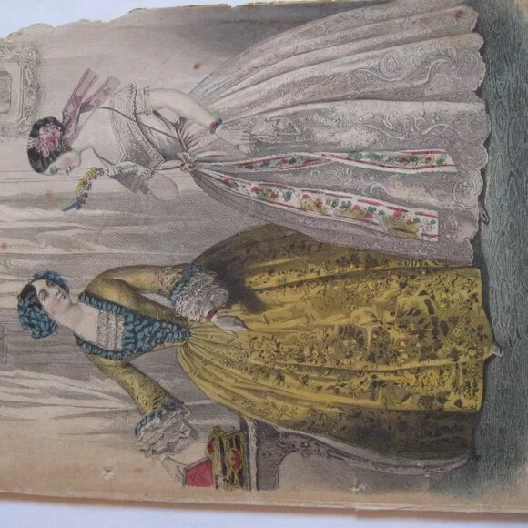 5 Godey prints in good condition